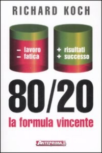 Image of 80/20. La formula vincente. Meno lavoro, meno fatica, più risultati, più successo